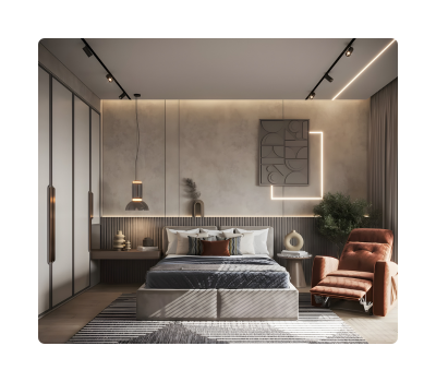 Modern & Minimalist Bedrooms