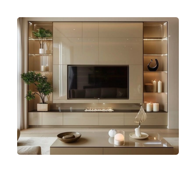 TV Units & Entertainment Spaces