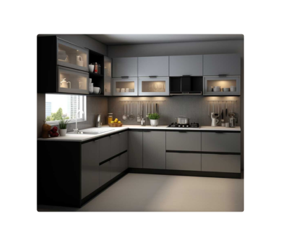 L Shaped Kitchen