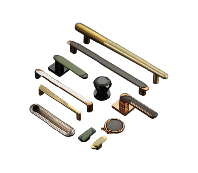 •_Soft-close hardware fittings