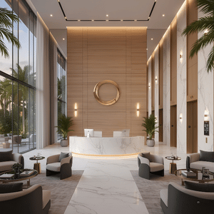 Reception & Waiting Lounge Interiors Reception & Waiting Lounge Interiors