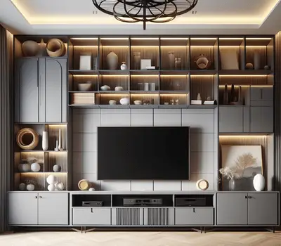 TV Units with Display Storage